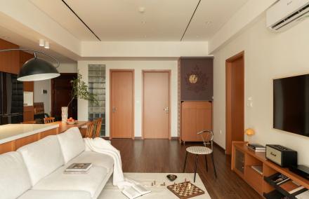 Hồi sinh căn hộ 80m2 xuống cấp th&agrave;nh kh&ocirc;ng gian tối giản chuẩn Taiwan Style | Hưng Ch&iacute;nh
