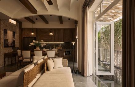  Biệt Thự 183m2 S&agrave;i G&ograve;n: Khi "Resort Nghỉ Dưỡng" Được Mang Về Tận Nh&agrave; Với Phong C&aacute;ch Đồng Qu&ecirc; &Acirc;u Mỹ