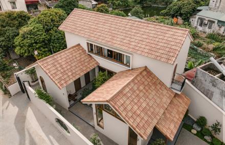 Villa "Tam Hợp Viện" 353m2 Tại Hải Dương: Khi Xưởng Xay X&aacute;t Gạo Cũ Trở Th&agrave;nh "Di Sản" Trong Ng&ocirc;i Nh&agrave; Mới